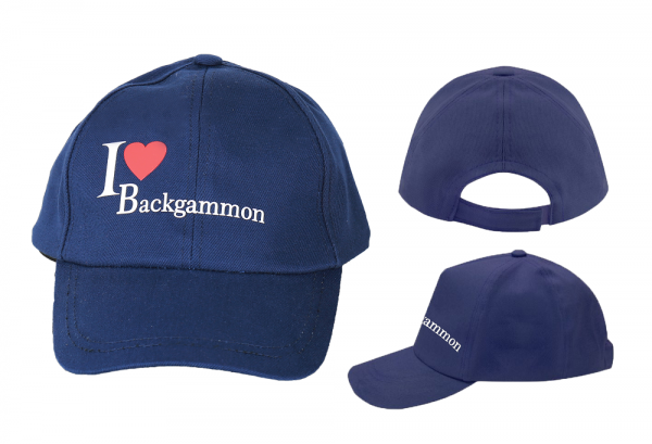 کلاه کپ طرح I Love Backgammon کت گمون