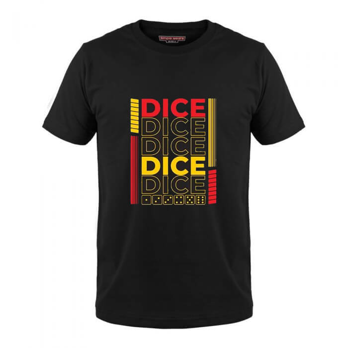 تی شرت مدل Dice Dice