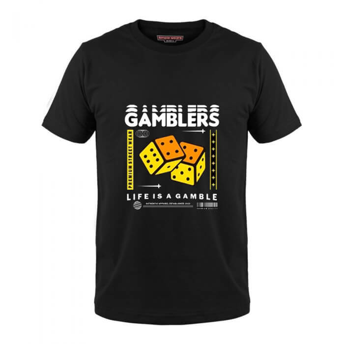 تی شرت مدل Gamblers